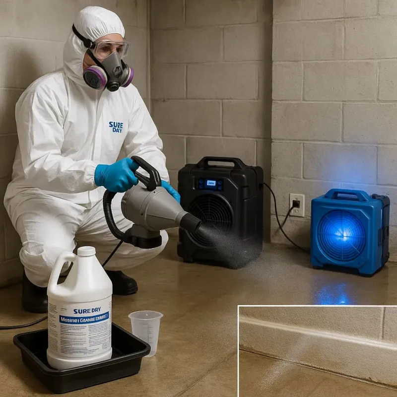 Sanitization and Odor Removal process in Columbia Falls, MT