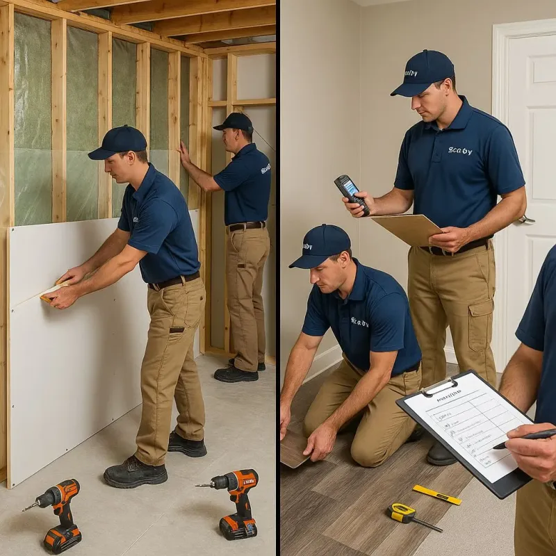 Repairs and Reconstruction process in Columbia Falls, MT