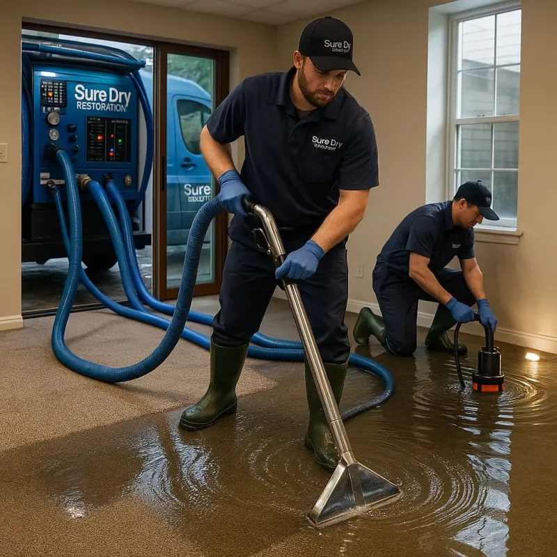 Water Extraction and Removal process in Columbia Falls, MT